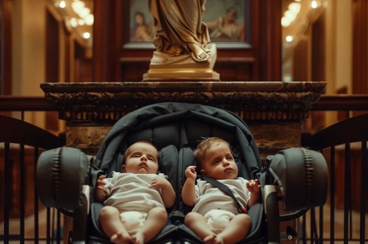    В Башкирии за один день родились две пары двойняшек