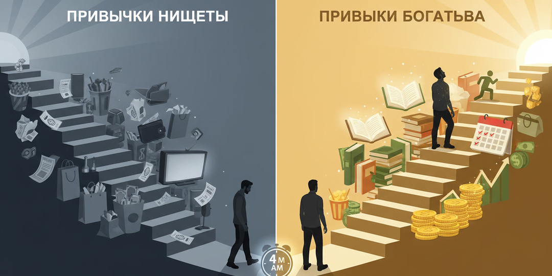 Привычка нищеты. Почему бедные повторяют ошибки богатых, но не повторяют их успехи