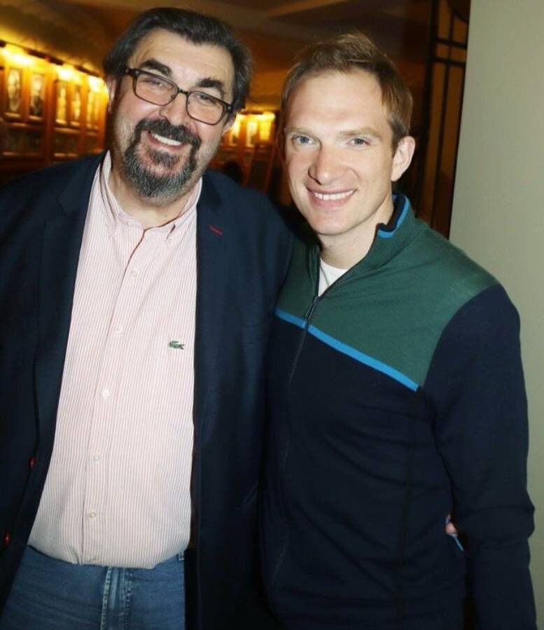    Игорь Золотовицкий и Андрей БурковскийСоцсети Андрея Бурковского