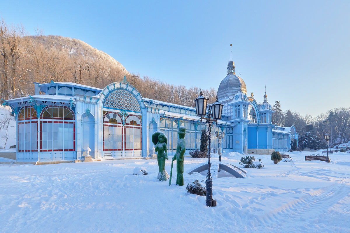 Пушкинская галерея г. Железноводск. Фото пресс-службы сети санаториев «Плаза СПА»