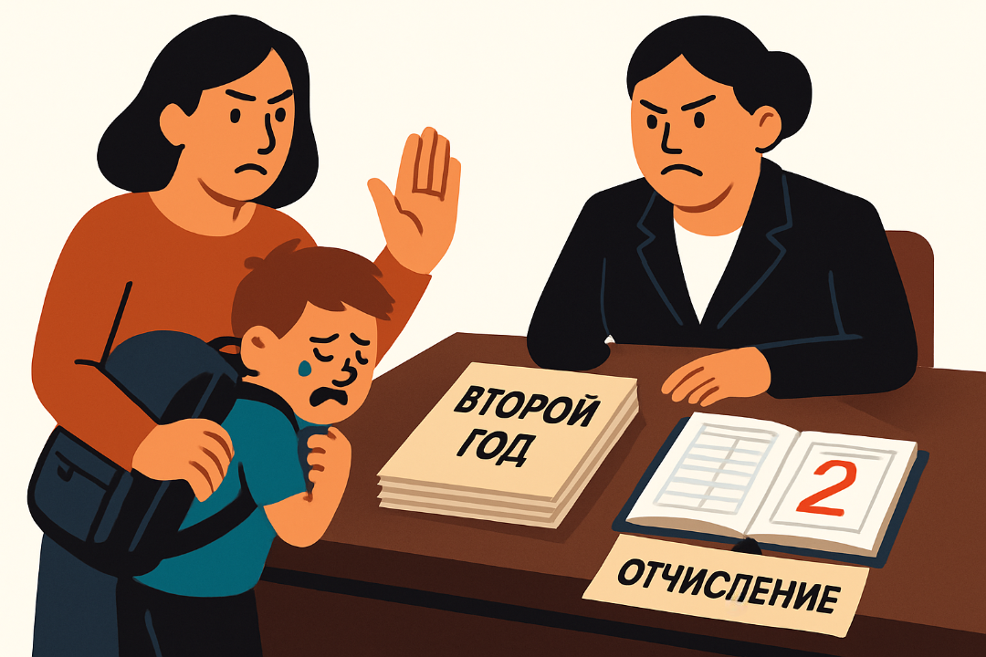 Вчера меня вызвала завуч и, даже не глядя в глаза, поставила ультиматум: «Ваш сын нам не подходит. Забирайте документы или оставим на второй год!» Я опешила. Разве так можно? Сын рыдает, боится идти в класс. Уходить в никуда страшно