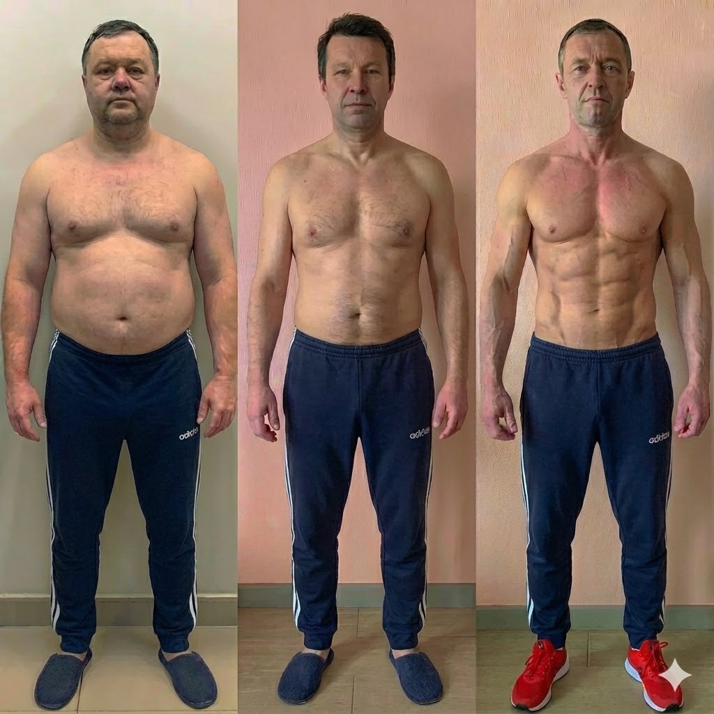 Форма при грамотной программе тренировок