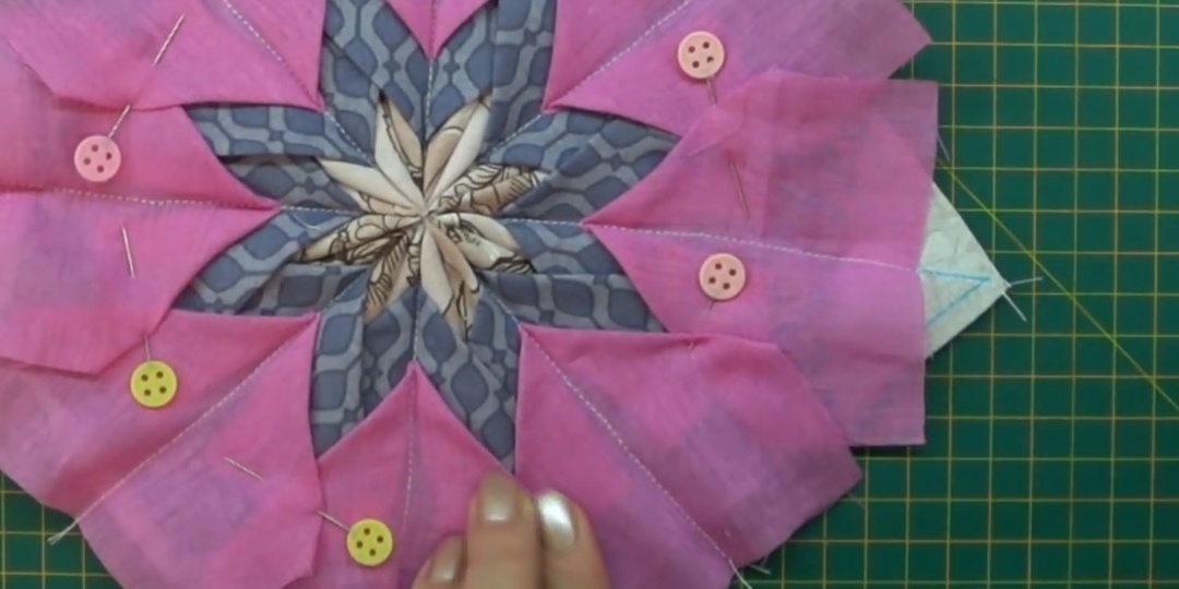 Лоскутная техника «Артишок»