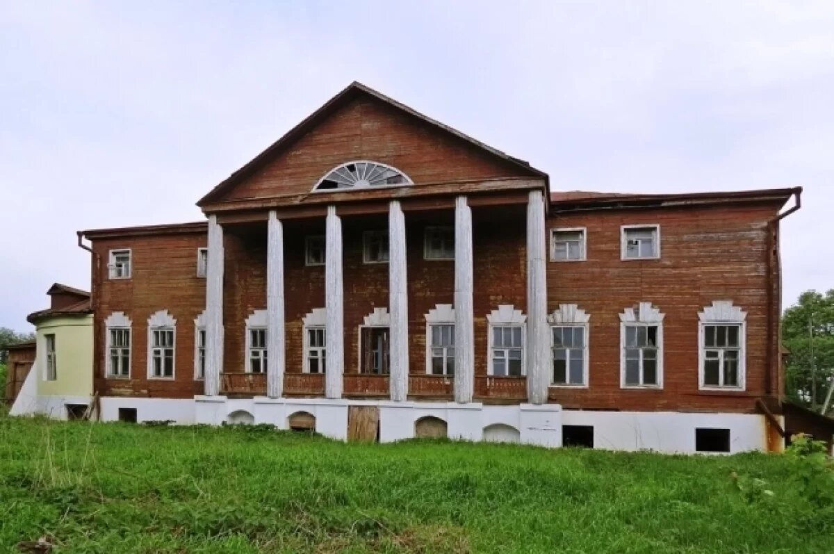    В Калужской области ищут инвестора для восстановления усадьбы Кудрявцевых