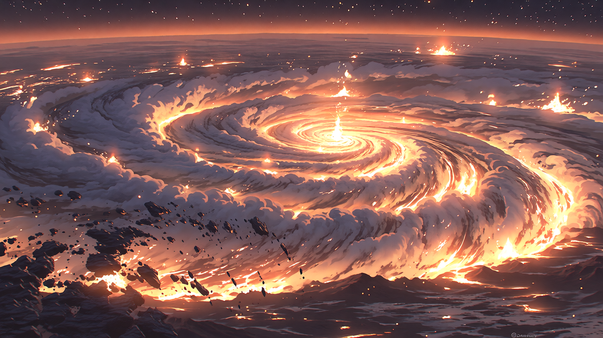    Лавовые цунами на экзопланетах: ученые обнаружили волны расплавленной породы высотой в сотни метров