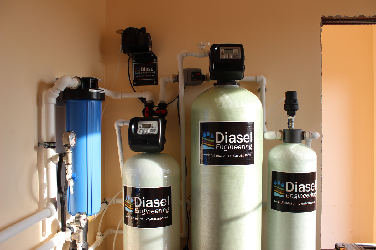 Примеры оборудования для очистки воды от железа