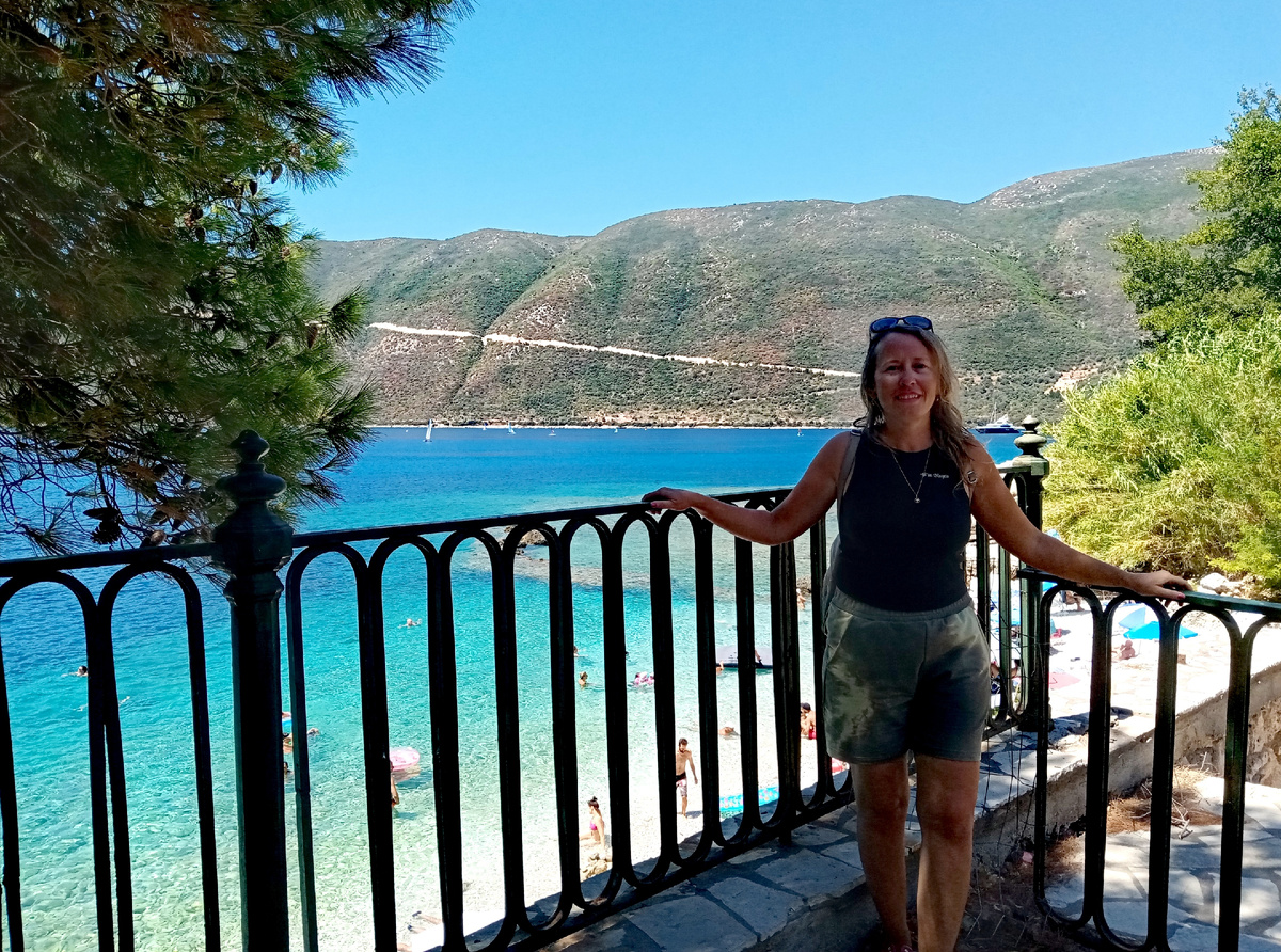 Летом на греческом острове Левкада 