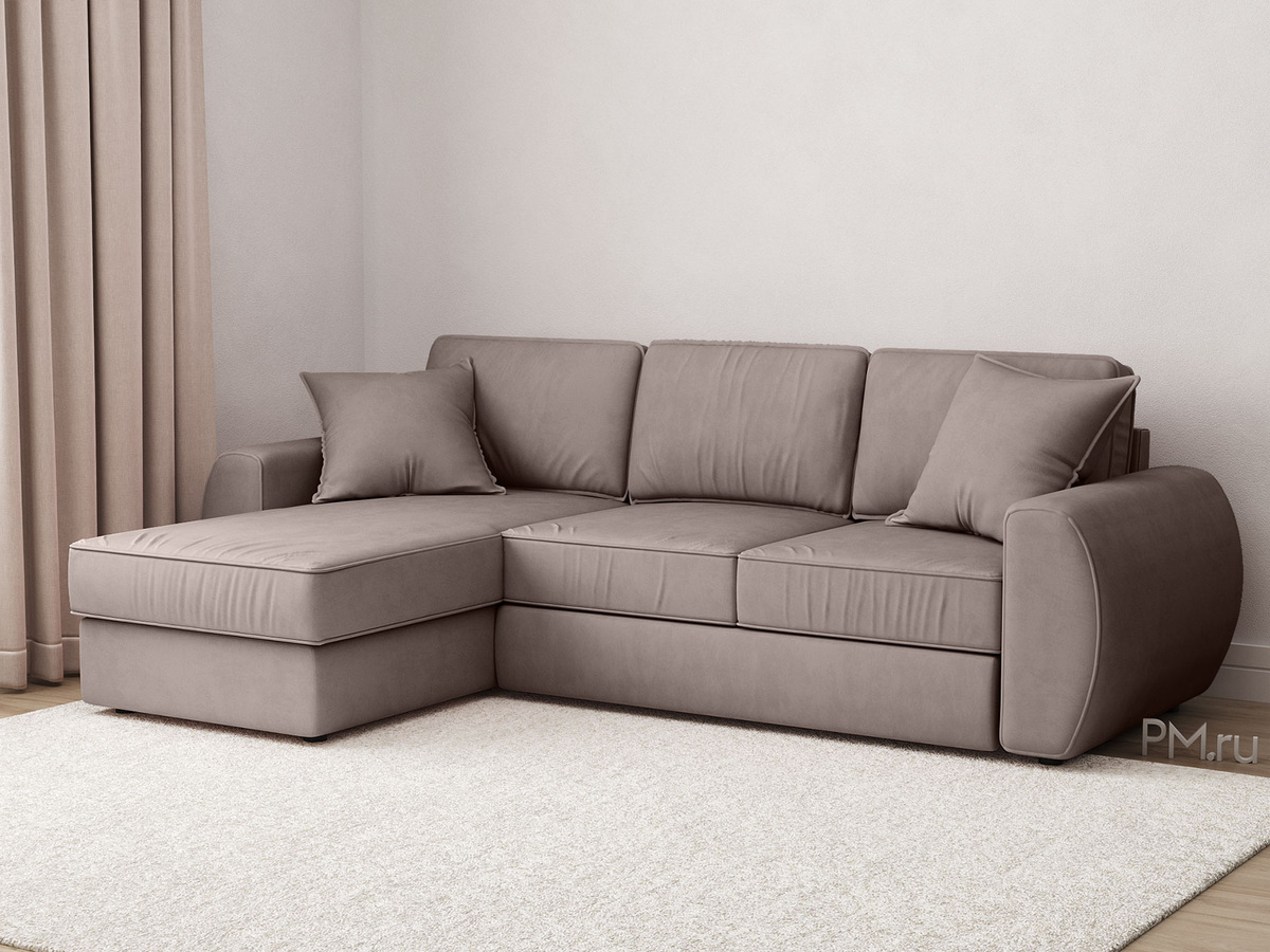 Трехместная модель Валери в благородном велюре создана для самых уютных моментов. 