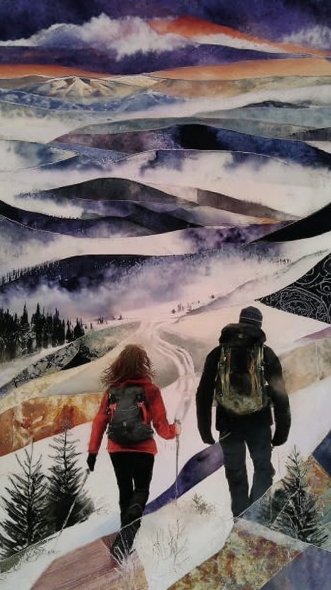    Когда дороги остаются внизу, рюкзак делает вас частью пейзажа. President5621