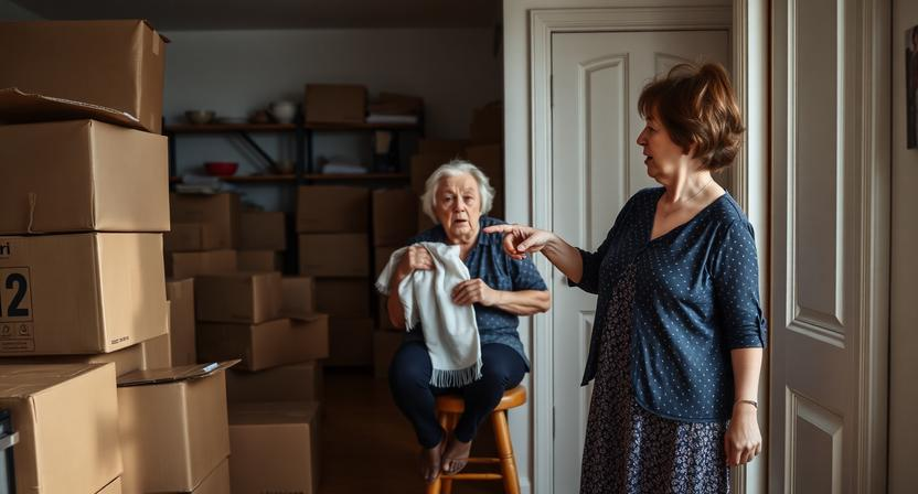— Ты выгоняешь мать?! — Зинаида Львовна перешла на ультразвук. — Да я тебя прокляну! Ты ни дна, ни покрышки не увидишь!