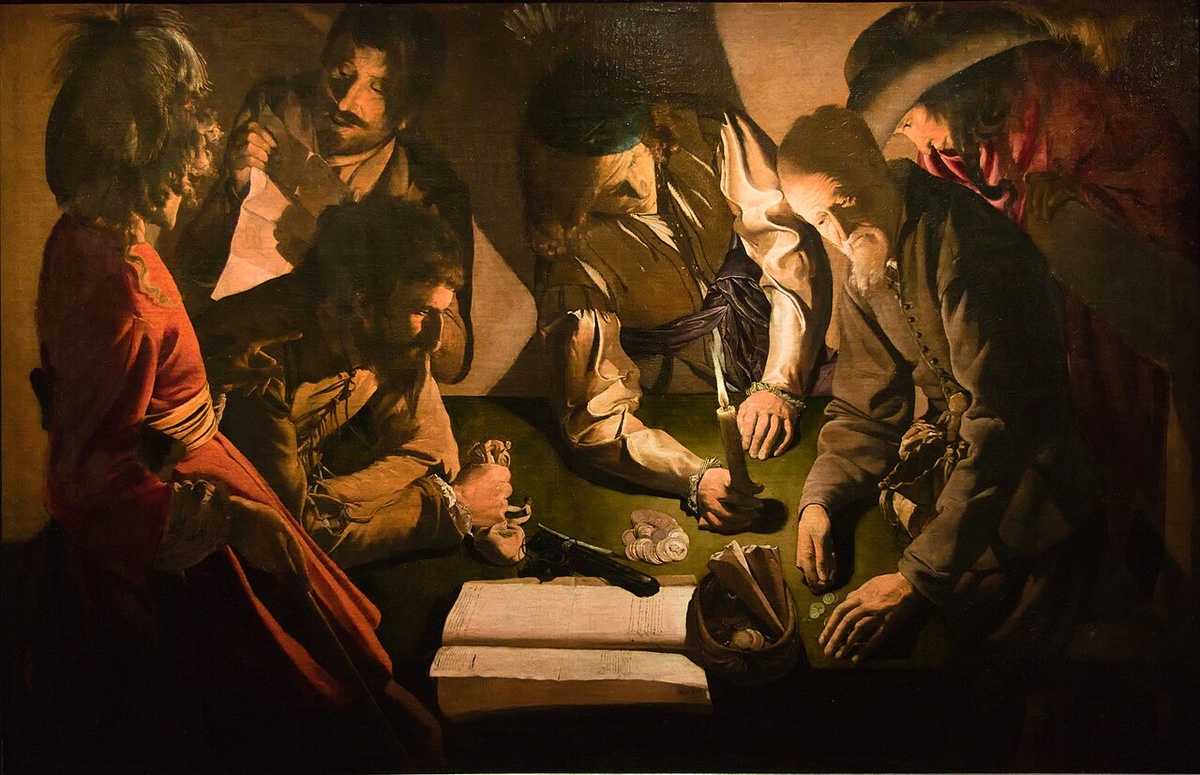 «Уплата дани», около 1618–1620, или 1630–1634 Холст, масло — Музей изящных искусств, Львов, Украина.