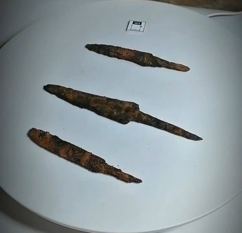    Ножам примерно 200-300 лет. Фото: школа каменщиков-реставраторов «Наследие»