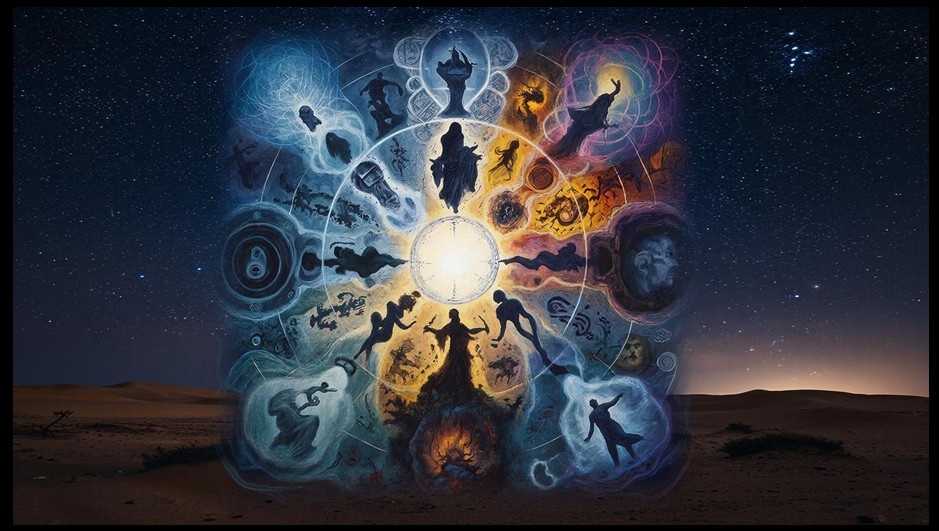 Коллективный бессознательный опыт — термин, введенный швейцарским психиатром Карлом Густавом Юнгом, обозначающий совокупность универсальных символов, образов и мотивов, общих для всех культур и народов. Согласно Юнгу, этот опыт передается генетически и проявляется в сновидениях, мифах, искусстве и религии.