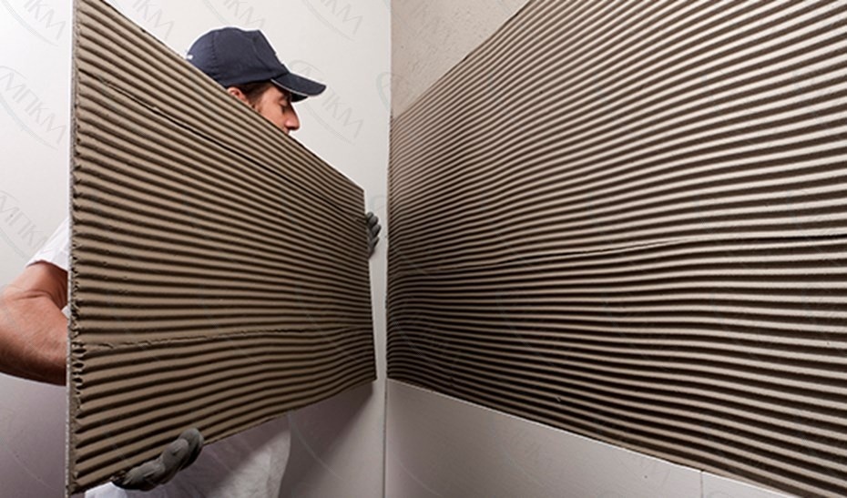 Укладка плитки с применением метода двойного нанесения