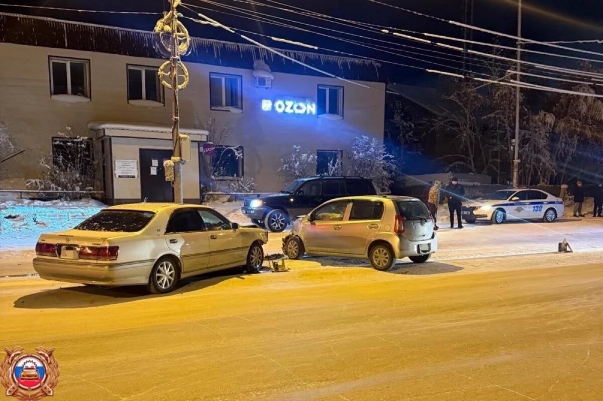    Человек пострадал в ДТП с участием пьяного водителя в Якутске