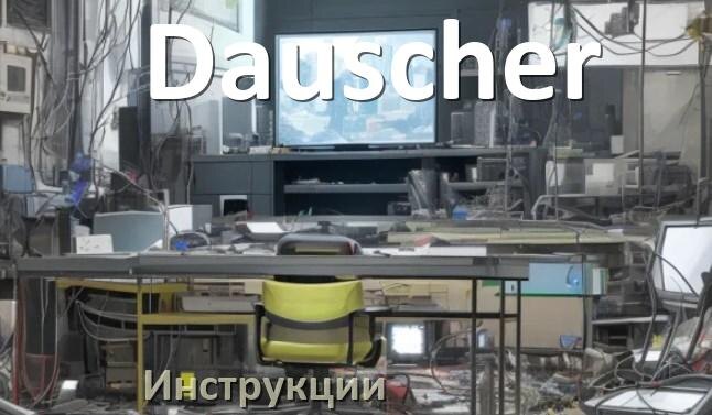 
Инструкция по эксплуатации телевизора Dauscher руководство пользователя на русском