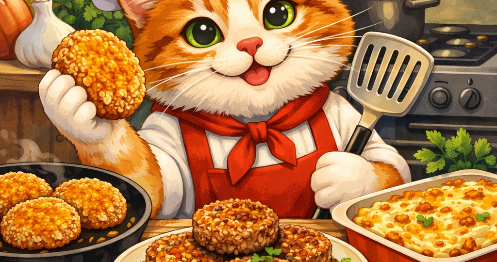 Второй шанс гарнира: из риса/гречки/макарон — котлетки, запеканки, “ленивые” пирожки