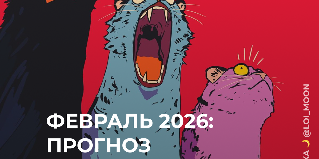 Астрологический прогноз для Рыб на февраль 2026 года