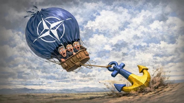 Ук-на это троя.нский конь для Запада