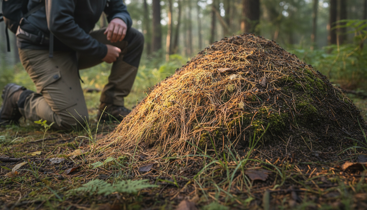  Муравейник есть, но где Север?