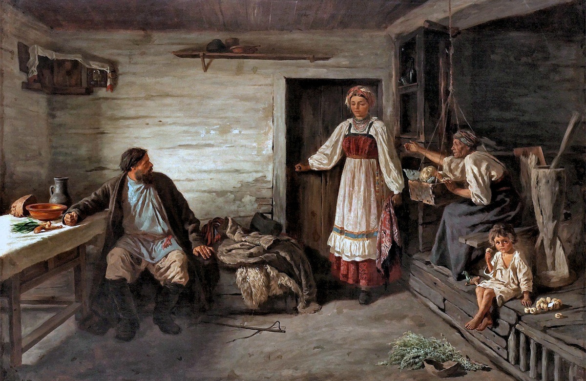 Вот она, участь невестки: у сильного всегда бессильный виноват... Картинка из открытых источников.