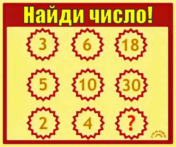 🔢 Логика чисел: найди загаданное число за 30 секунд!