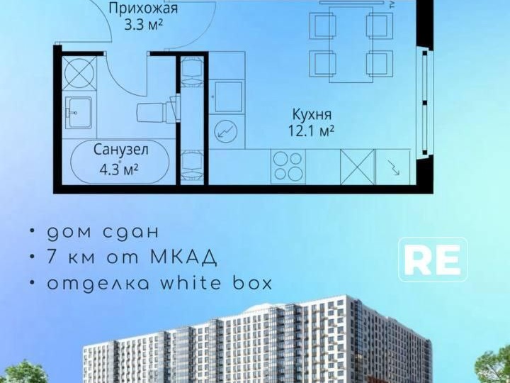 Жилой комплекс комфорт-класса расположен на юге Подмосковья, всего в 7 км от МКАД