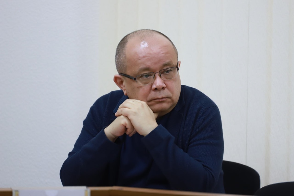 Андрей Тенишев. Фото из телеграм-канала Верховного Совета Хакасии