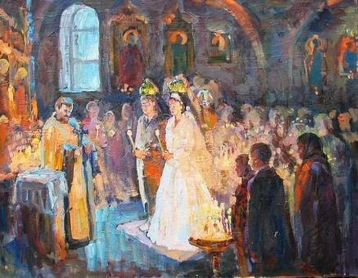 Обряд венчания