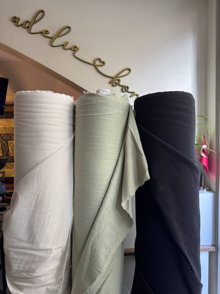 Хлопок с эффектом льна