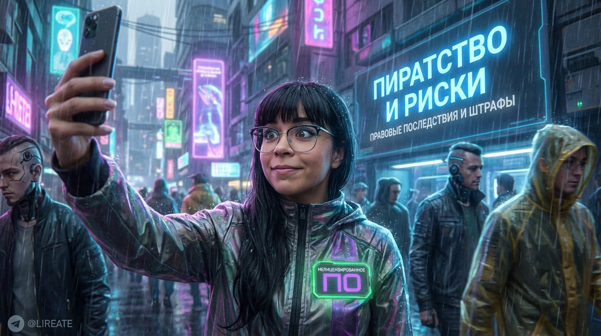    Нелицензированное программное обеспечение и его юридические последствия Лирейт