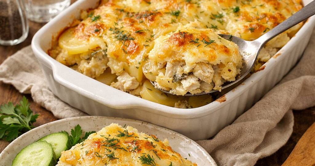 РЫБНАЯ запеканка, которую съедают МОЛЧА — картофель, сливки и настоящий вкус