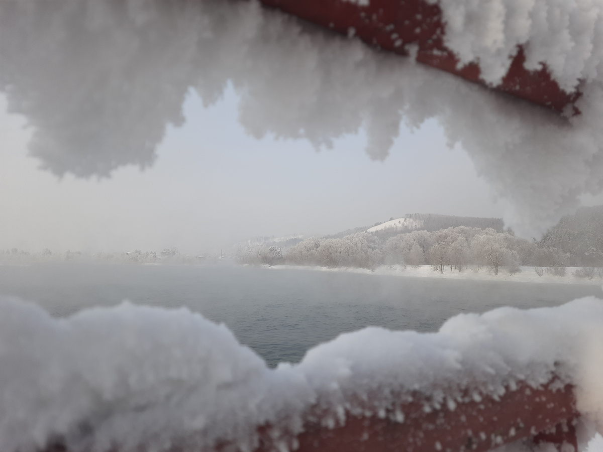 Берег реки Чулым