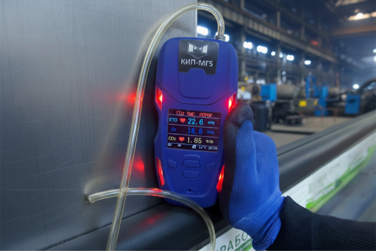 Газоанализатор КИП-МГ5