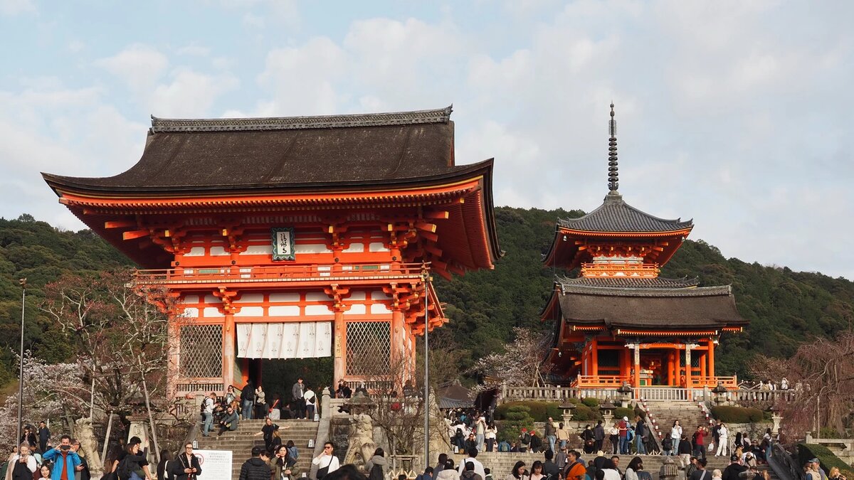 храм Киёмидзу-дэра в Киото