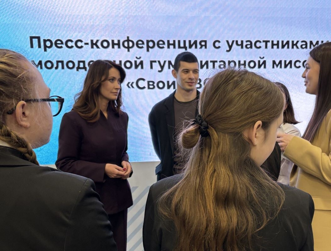 Парламентарий объединяет тюменцев, желающих приблизить победу.  Фото: ФедералПресс / Ирина Ромашкина