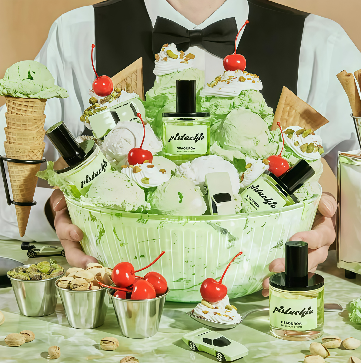 Фисташка в парфюмерии 