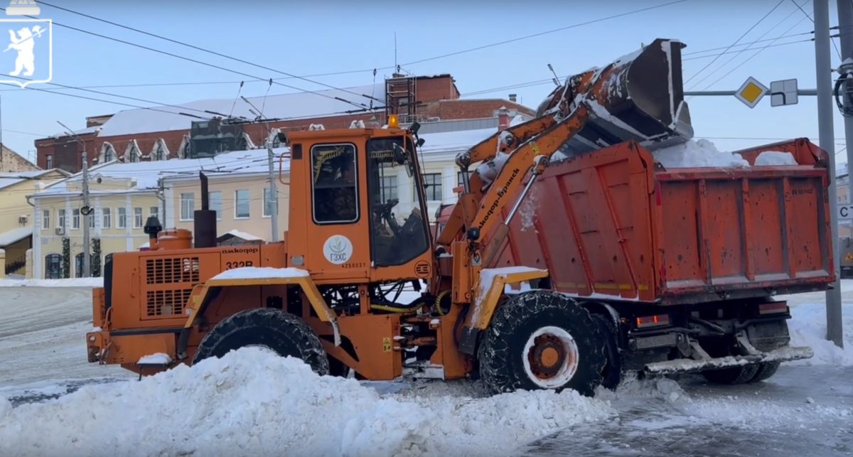    принтскрин с видео мэрии Ярославля