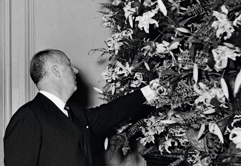 Кристиан Диор и цветы