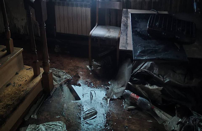    Фото с места происшествия.СК Подмосковья