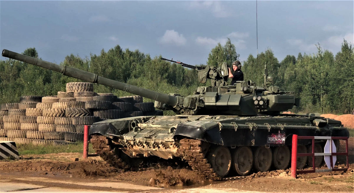 Т-90А выпуска 2004 года на выставке вооружений Армия-2021