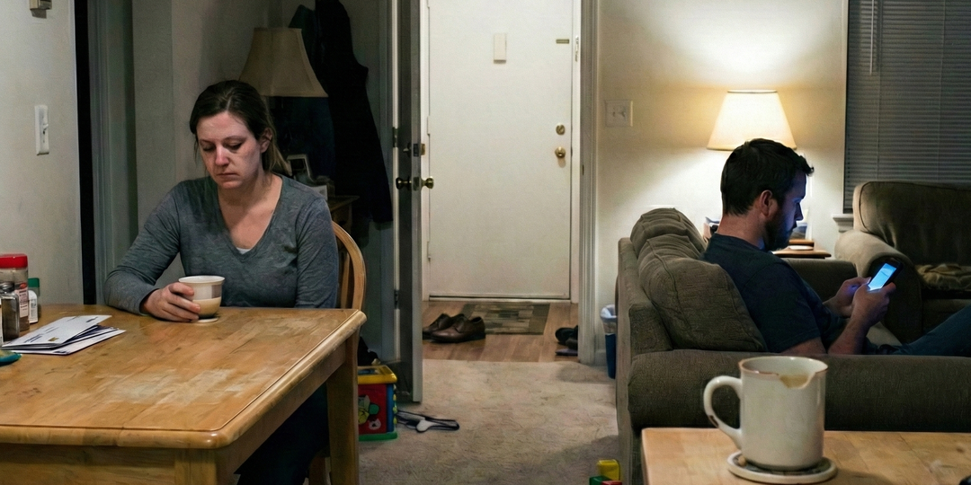 Он дома, но как чужой