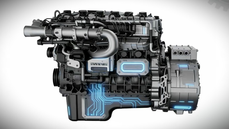 Yuchai заявила о первом в мире маховиковом range extender: экономия топлива до 50% и мощность до 600 кВт