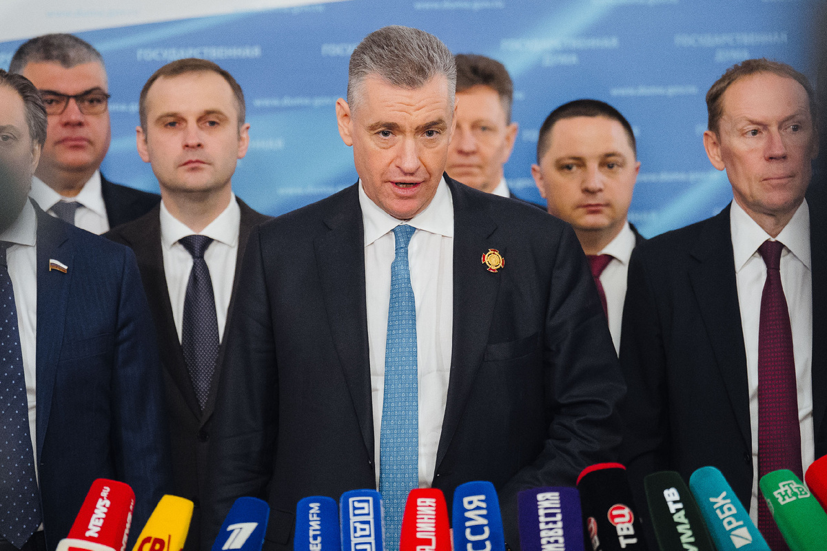 Председатель ЛДПР Леонид Слуцкий