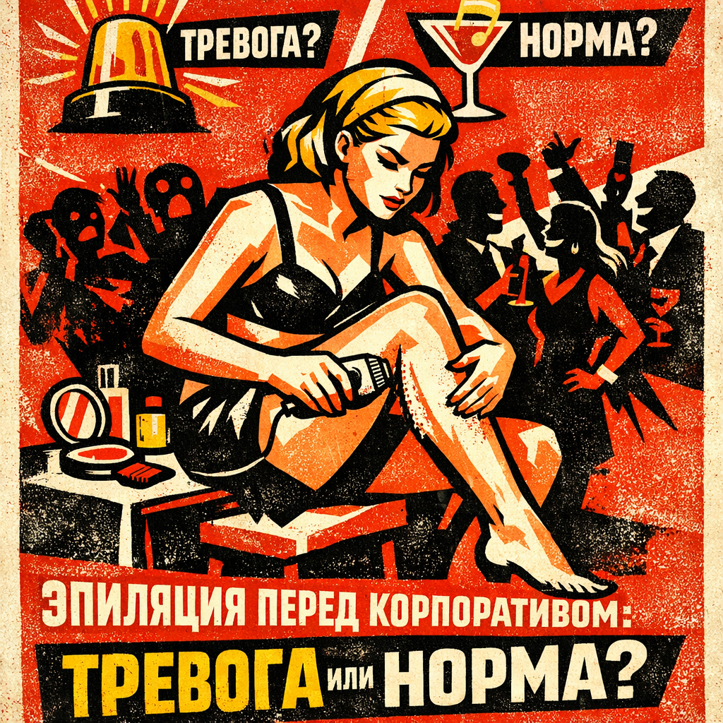 Эпиляция перед корпоративом