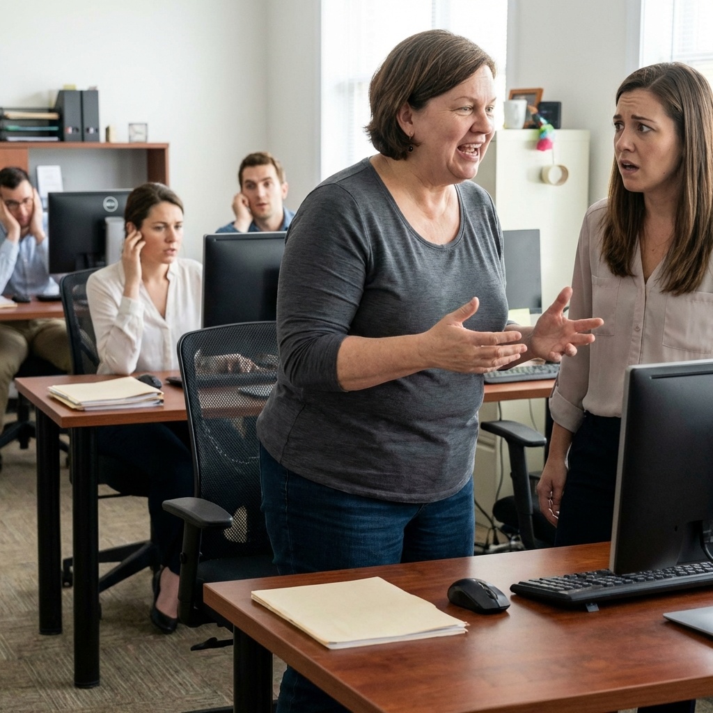 Голос нарочито лёгкий, как у людей, которые делают гадость и при этом изображают заботу.