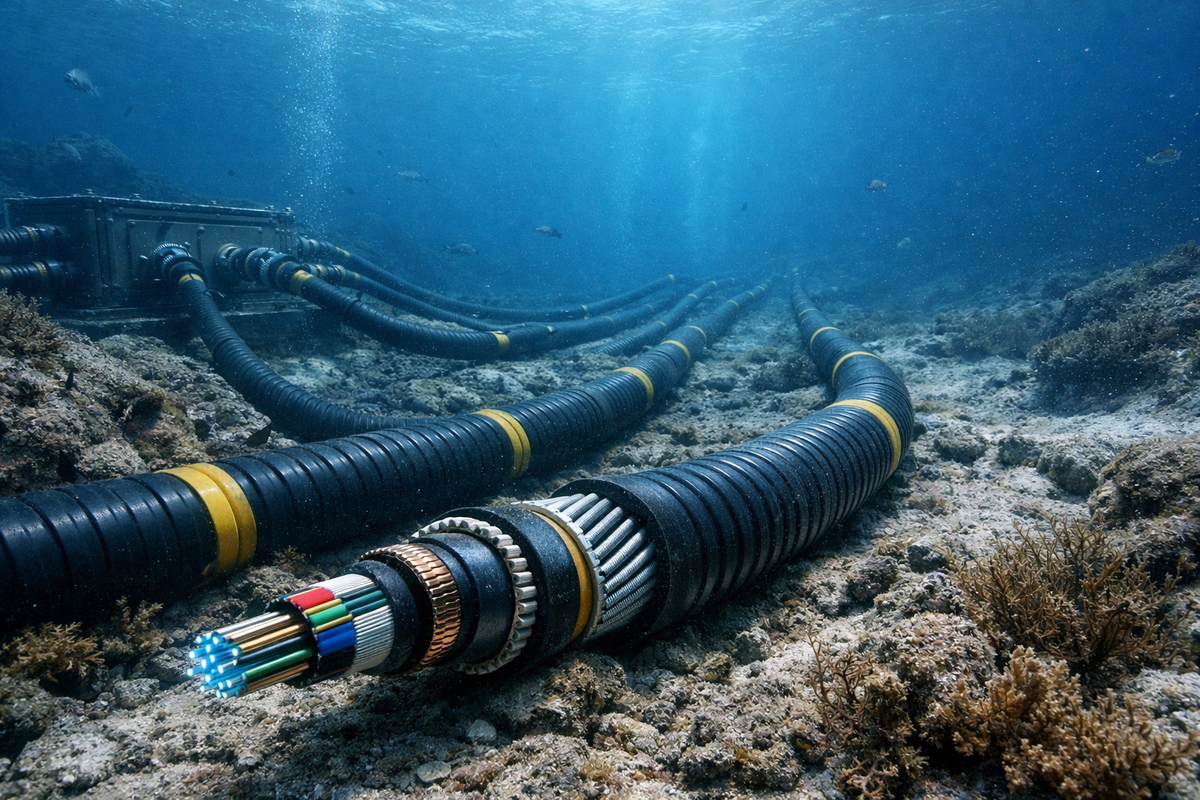 Подводные кабели: физическая инфраструктура