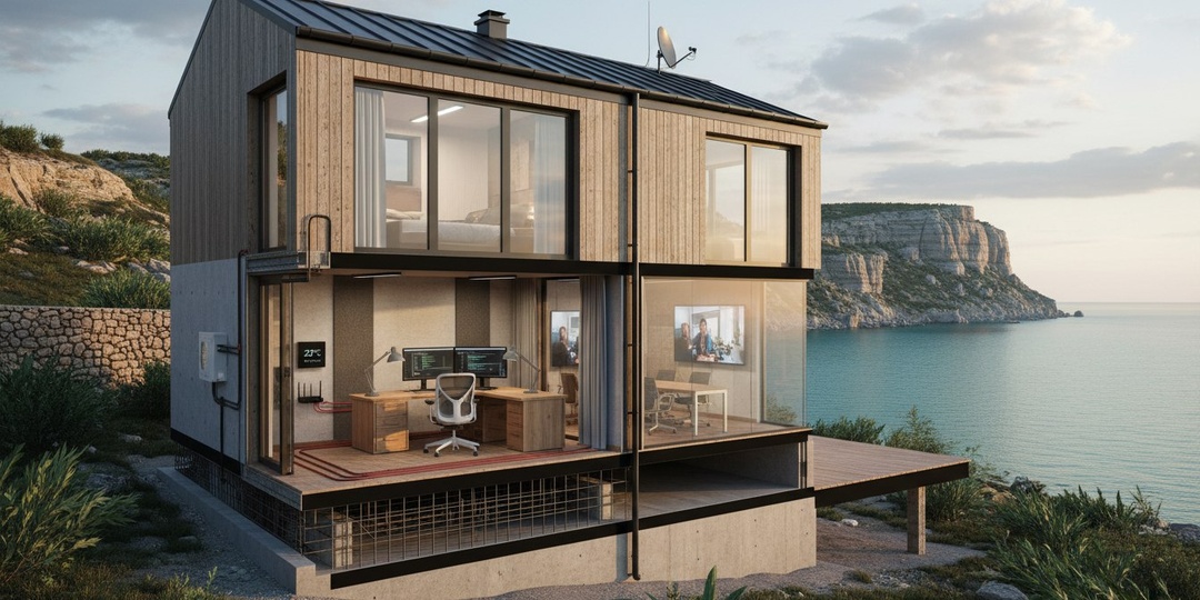 Мечтаете работать у моря? Без розовых очков — дом для удалёнки в Крыму должен быть рабочим инструментом, а не картинкой