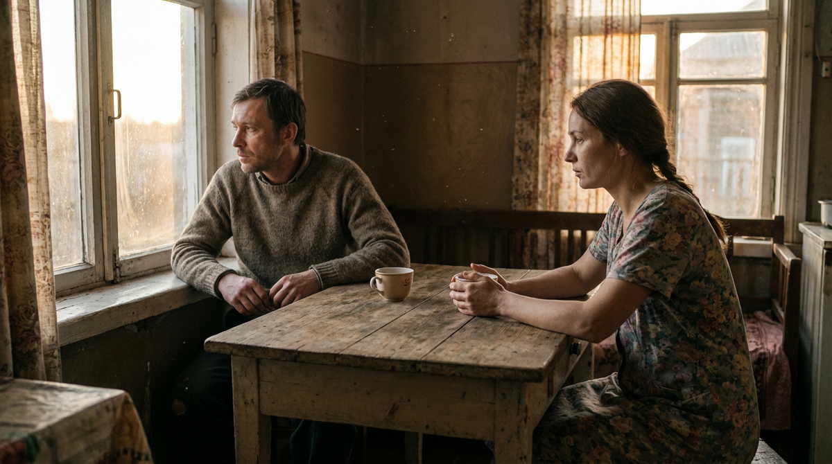 Он пока не улыбнулся ни разу.