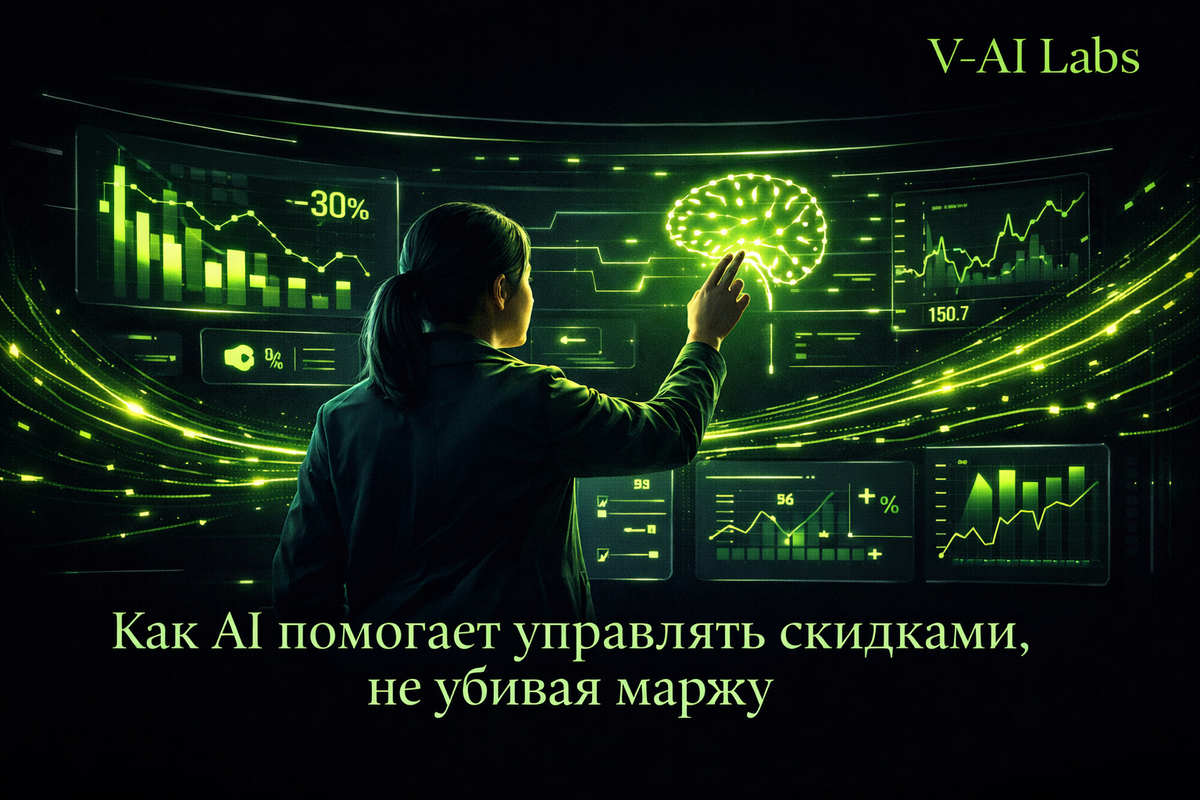    Как AI помогает управлять скидками, не убивая маржу